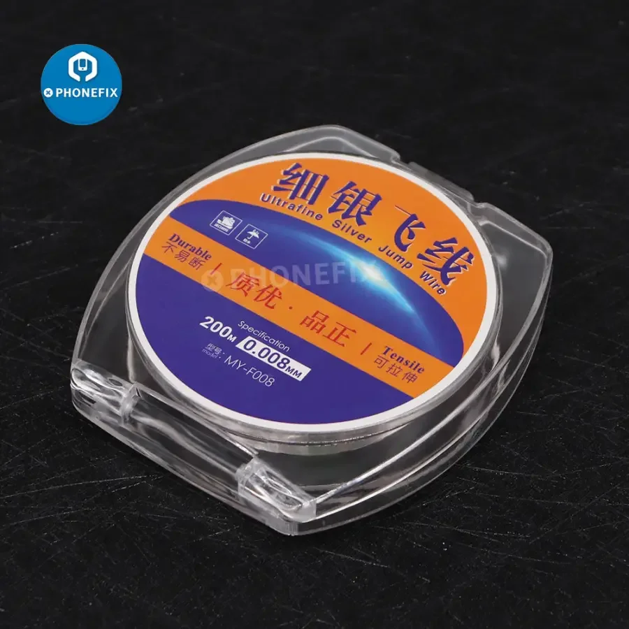 Ultrafine Sliver Wire Jump Wire 0.08mm PCB Repair flying line - Image 5