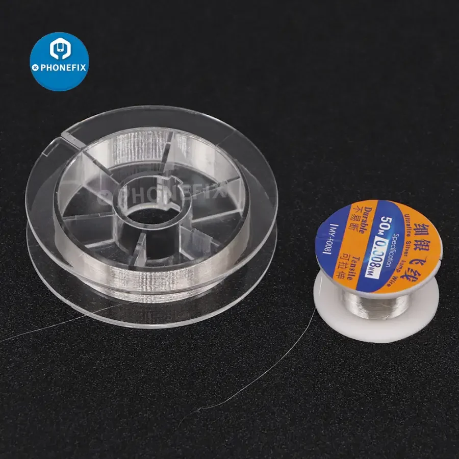 Ultrafine Sliver Wire Jump Wire 0.08mm PCB Repair flying line - Image 9