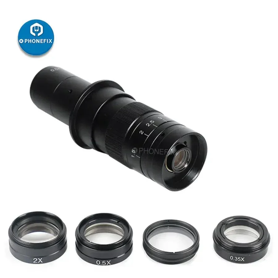 0.5X Barlow Lens Auxiliary Objective Glass for 180X 300X C-MOUNT - Image 4
