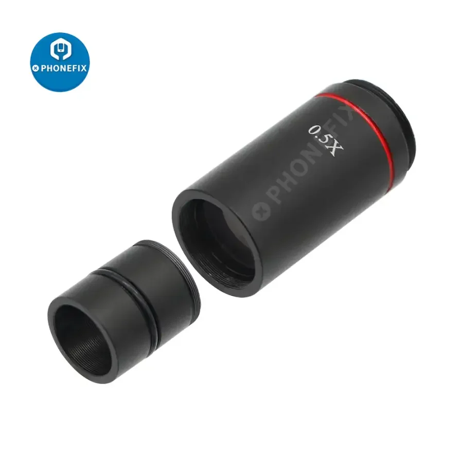 C-Mount Lens Adapter 23.2mm 30/30.5mm Ring for Microscope CCD Camera - Image 2