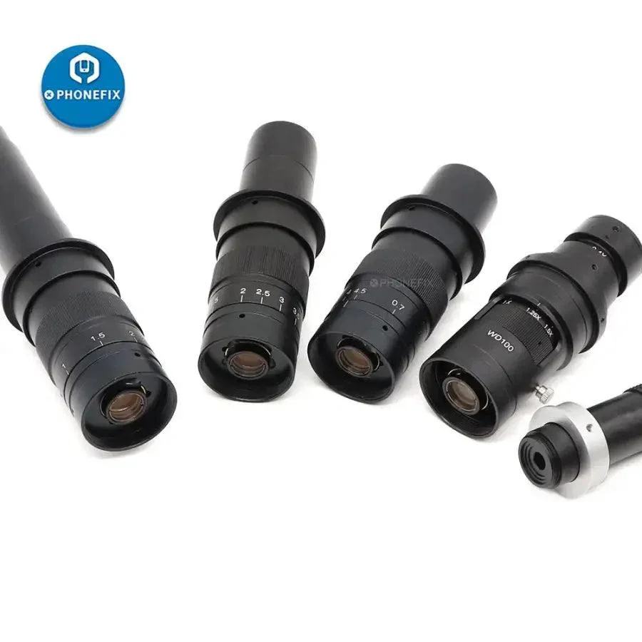 0.7X-4.5X Zoom C-mount Lens Adapter For Industry Microscope Camera - Image 8
