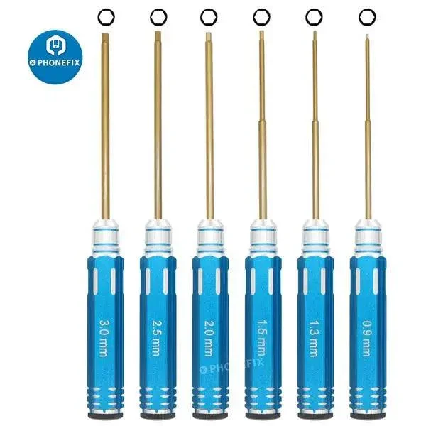 6Pcs Hex Driver Screwdriver kit for RC Helicopter Car Drone Repair - Image 4