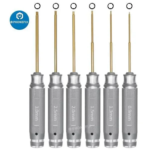6Pcs Hex Driver Screwdriver kit for RC Helicopter Car Drone Repair - Image 7