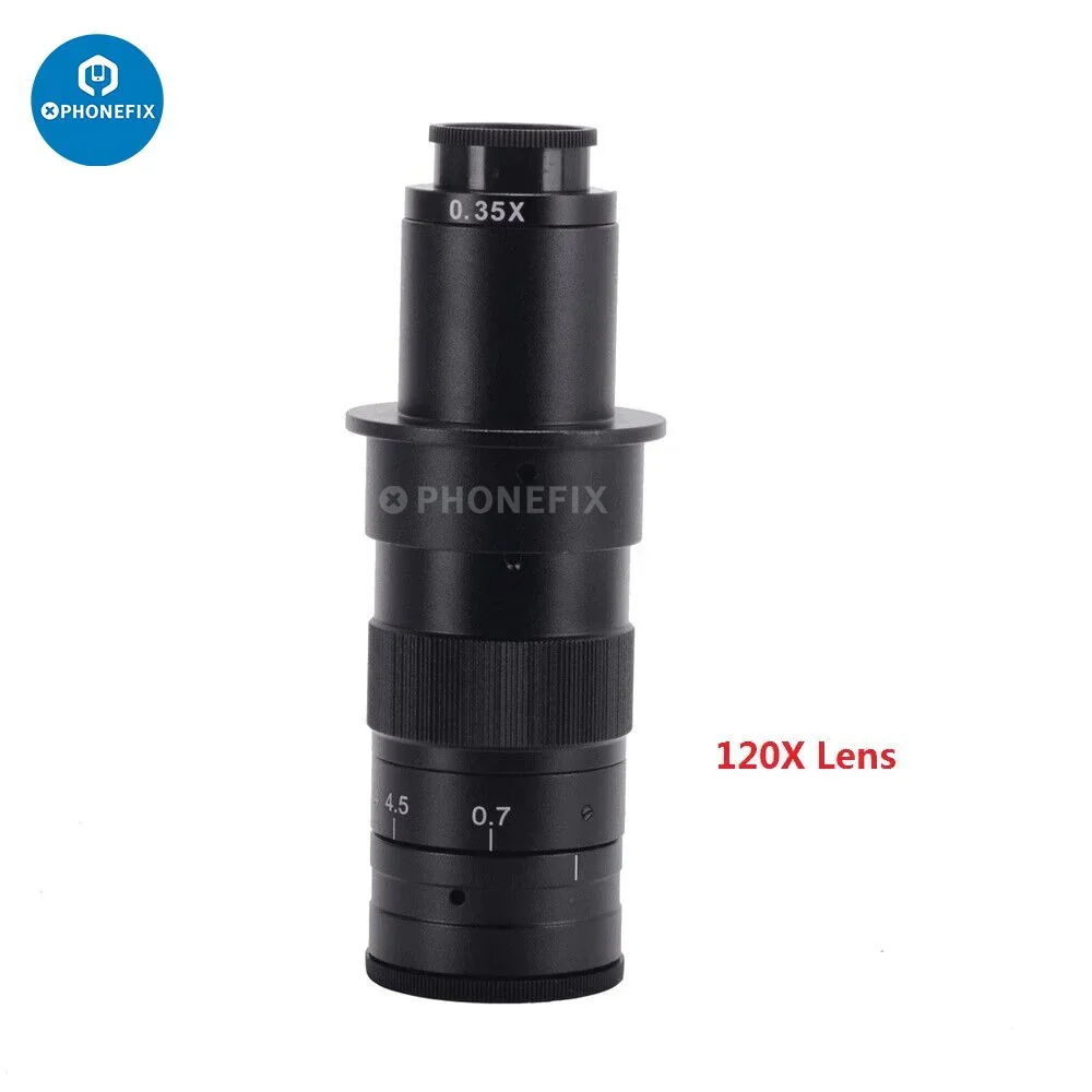 Microscope Camera C-Mount Lens Adapter 1.0X 0.5X 0.35X Zoom - Image 11