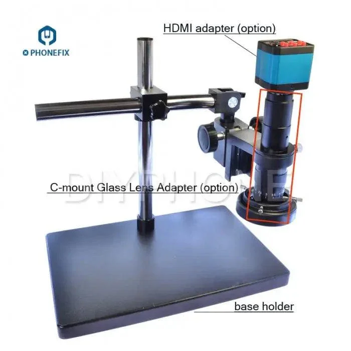 Microscope Camera C-Mount Lens Adapter 1.0X 0.5X 0.35X Zoom - Image 5