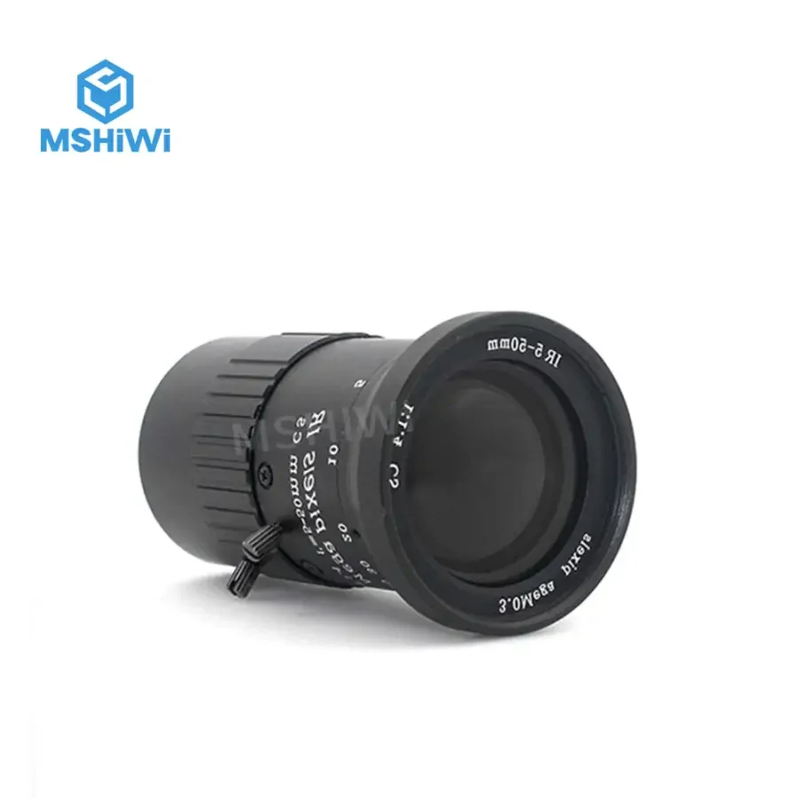 Varifocal F/1.4 1/2.5" 5-50mm Manual Iris CS-mount Prime Industrial Lens - Image 4