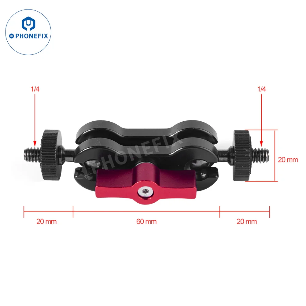 1/4 Screw Hole Magic Arm Fixed Bracket Super Pliers Clamp - Image 10