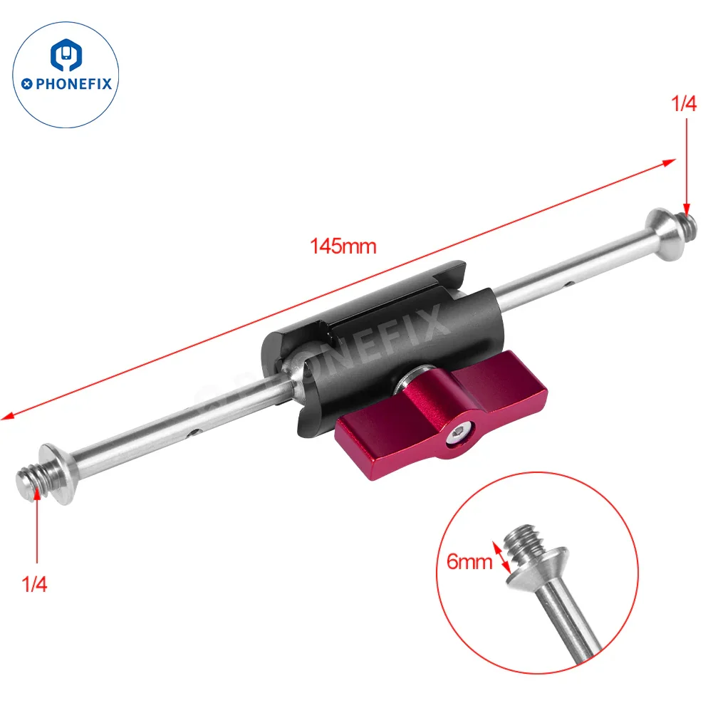 1/4 Screw Hole Magic Arm Fixed Bracket Super Pliers Clamp - Image 11