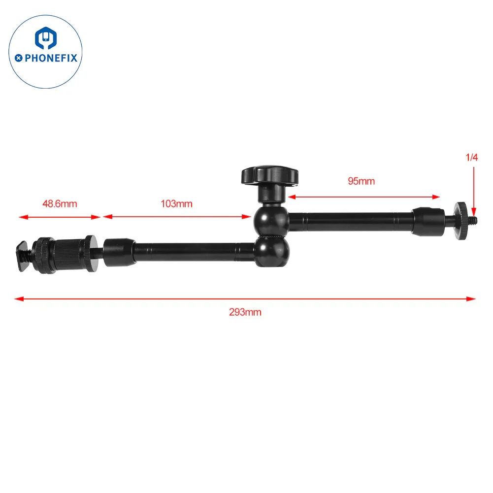 1/4 Screw Hole Magic Arm Fixed Bracket Super Pliers Clamp - Image 13