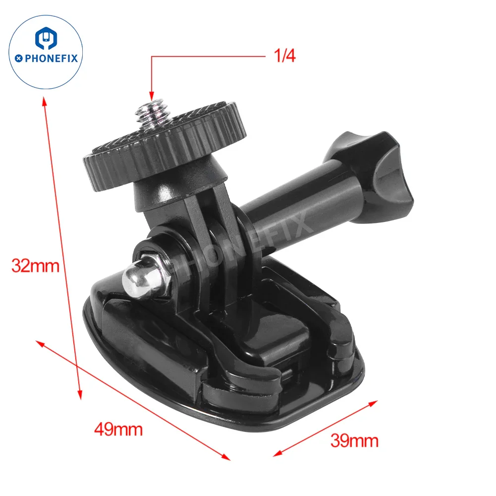 1/4 Screw Hole Magic Arm Fixed Bracket Super Pliers Clamp - Image 8