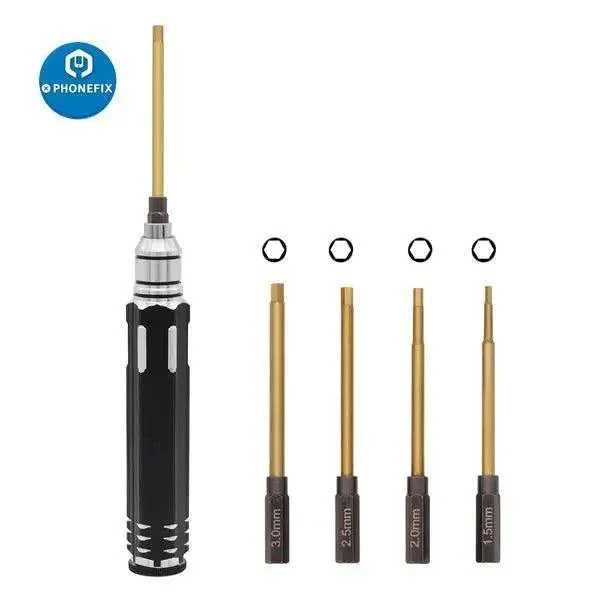 4 in 1 Hex Screwdriver Tools 1.5/2/2.5/3mm For RC Helicopter - Image 3