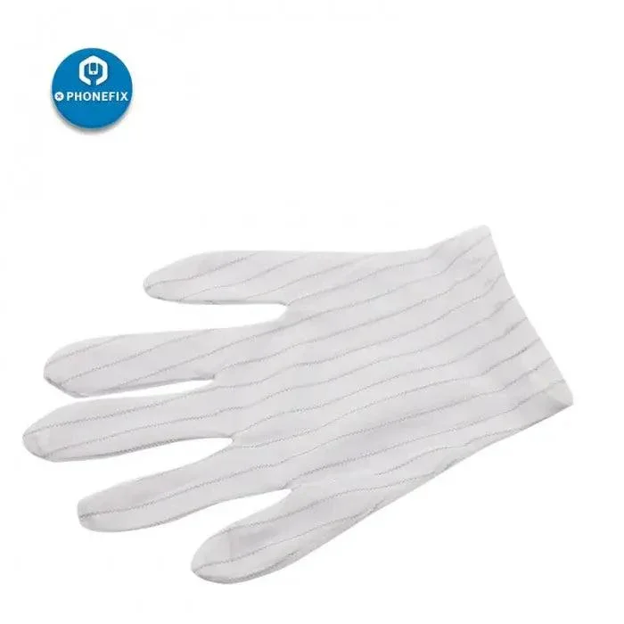 ESD Gloves Anti-skid Electronic Working Gloves For PC Computer - Image 5