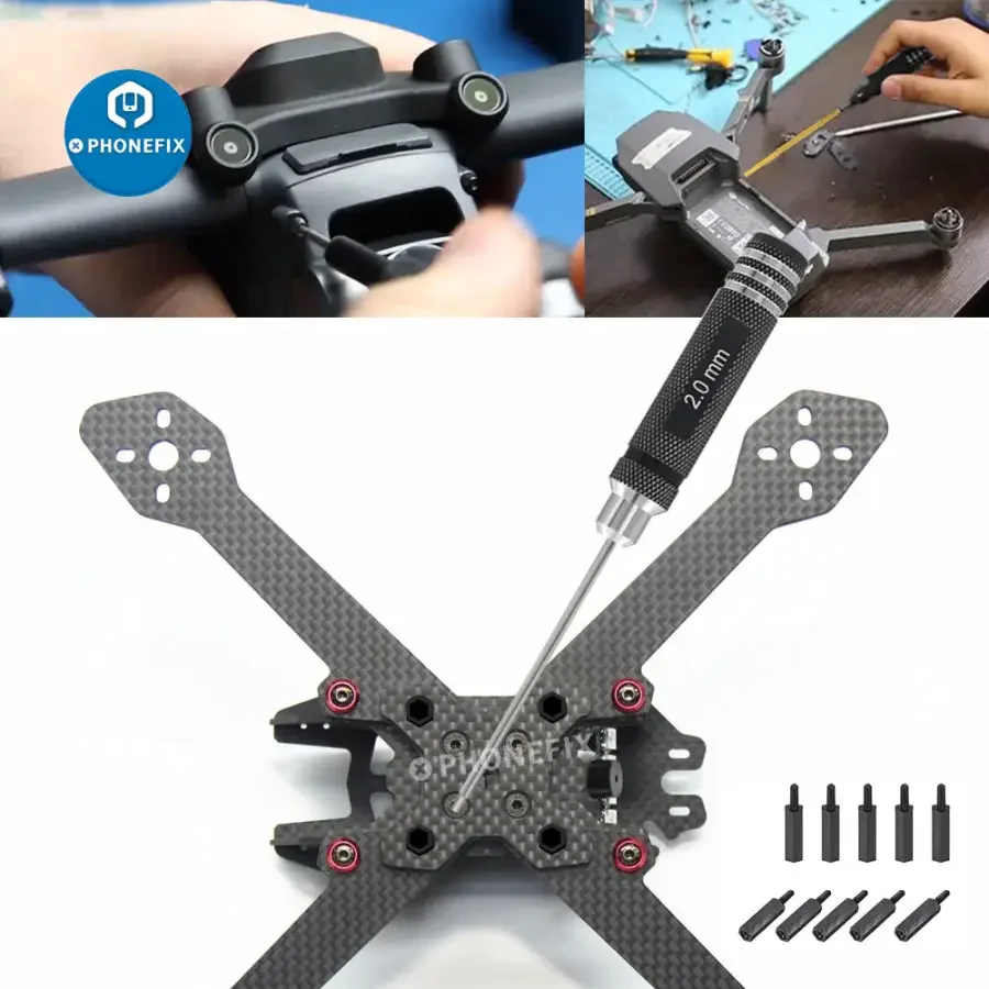 10 In 1 Screwdriver Pliers Hex Repair RC Toolkit Set for RC Car Helicopter - Image 12