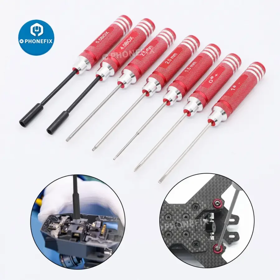 10 In 1 Screwdriver Pliers Hex Repair RC Toolkit Set for RC Car Helicopter - Image 16
