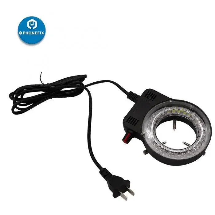 110V 220V Adjustable LED Ring Light Lamp for Microscope Camera - Image 5