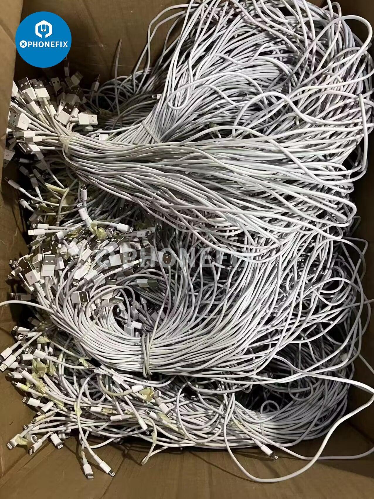 100% Original Lightning to USB Cable iPhone iPad Flashing Recovery - Image 6