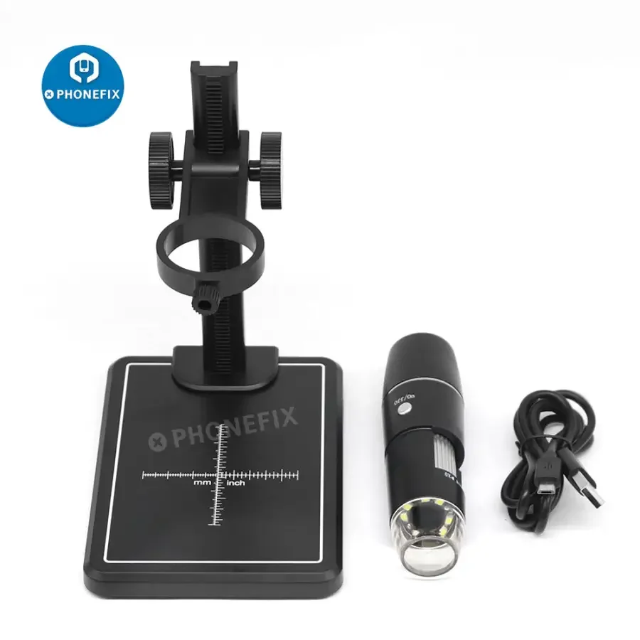 Digital Microscope Camera 1000X 8 LED Magnifier WiFi Endoscope - Image 6