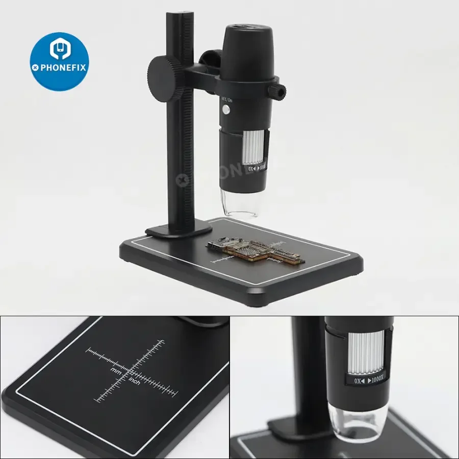 Digital Microscope Camera 1000X 8 LED Magnifier WiFi Endoscope - Image 7