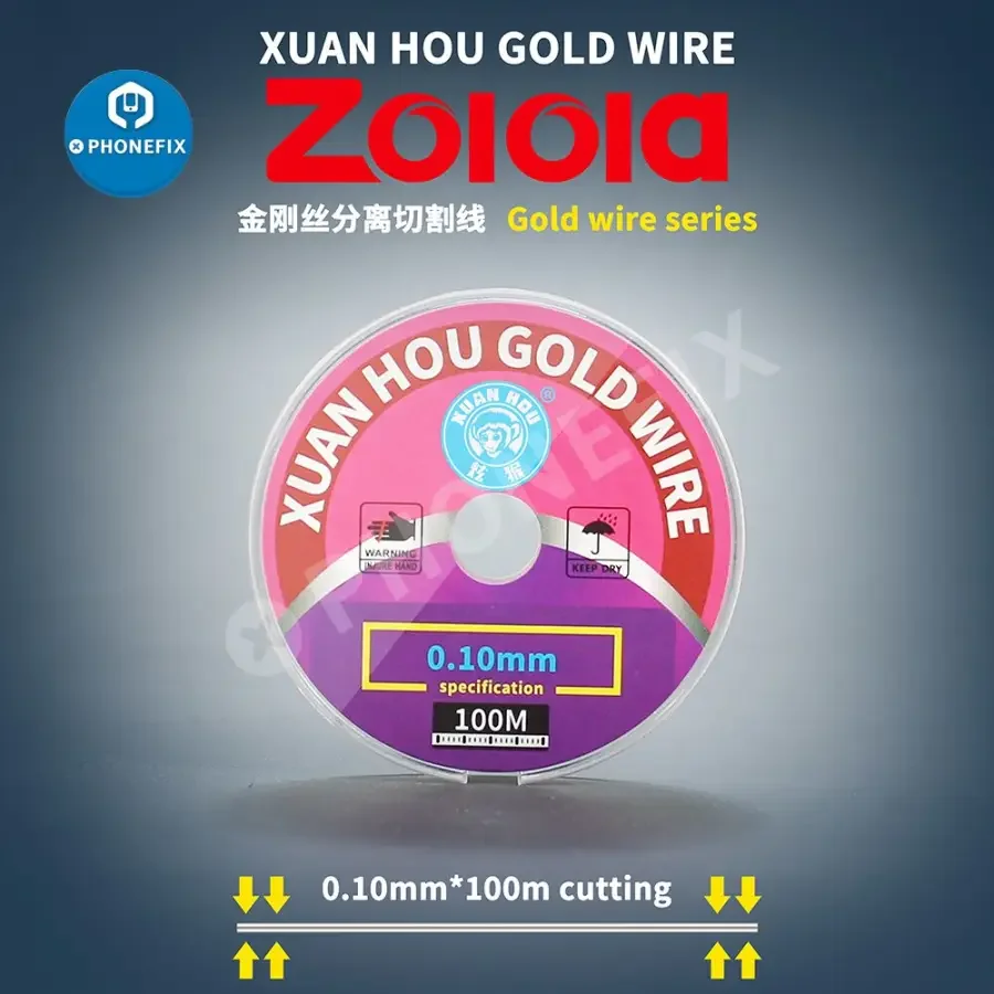 100M Gold Cutting Line For Separating LCD OLED Phone Screen - Image 6