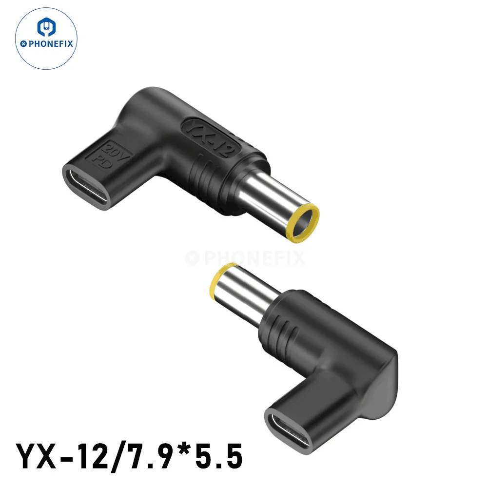 100W USB Type-C Female to DC Male Converte PD Laptop Fast Charging - Image 12
