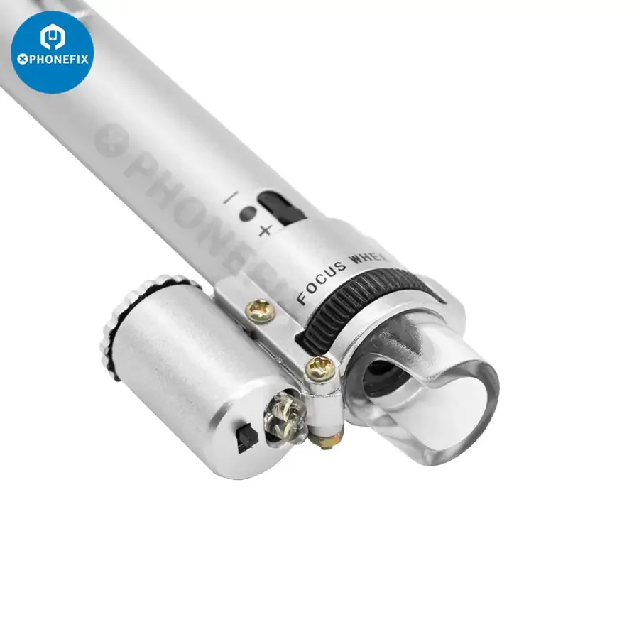 100X Handheld Pocket LED Pen Style Microscope Loupe Magnifier - Image 2