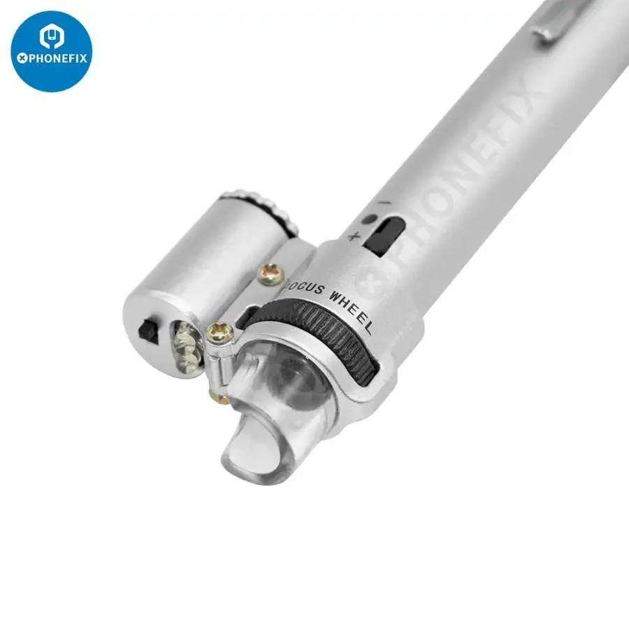 100X Handheld Pocket LED Pen Style Microscope Loupe Magnifier - Image 3