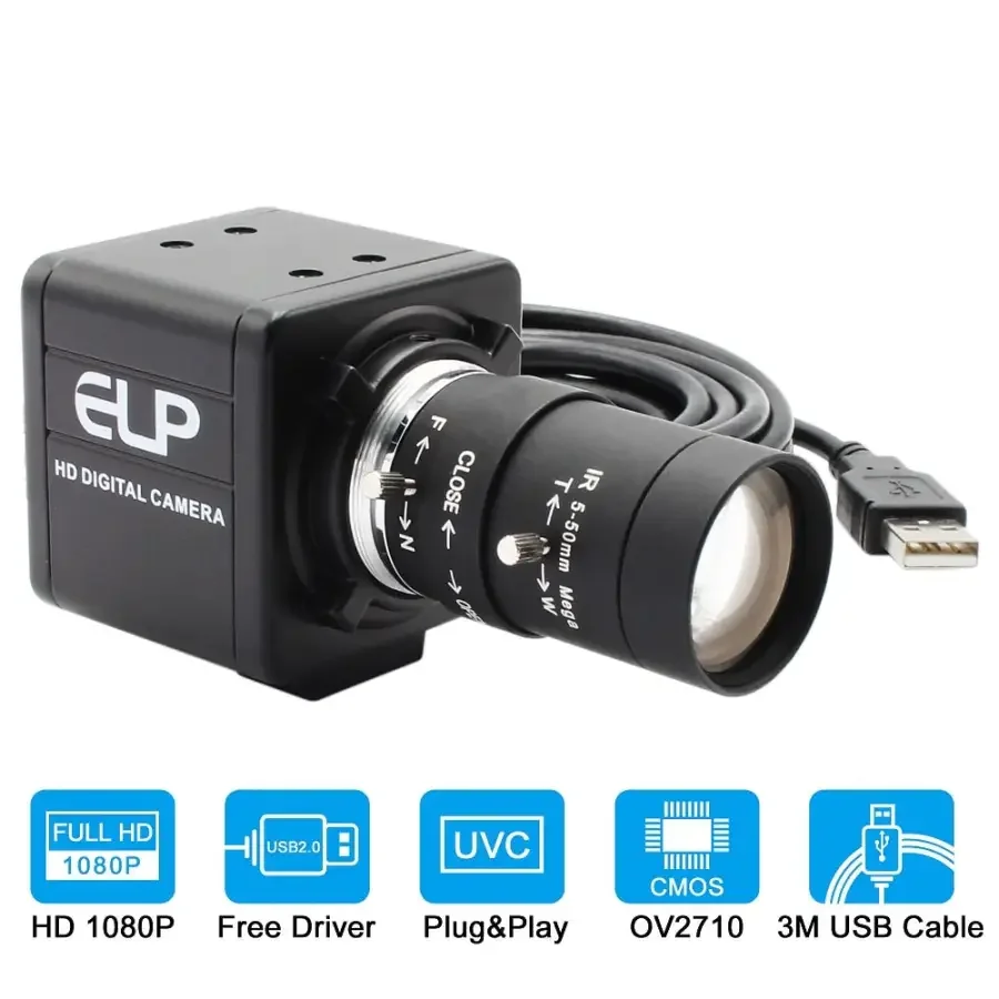 1080P HD 120fps PC Webcam USB Camera for Skype Video Calling Recording - Image 2