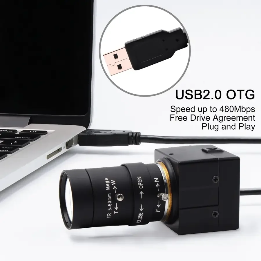1080P Varifocal USB Camera Industrial USB Webcam Camera - Image 6