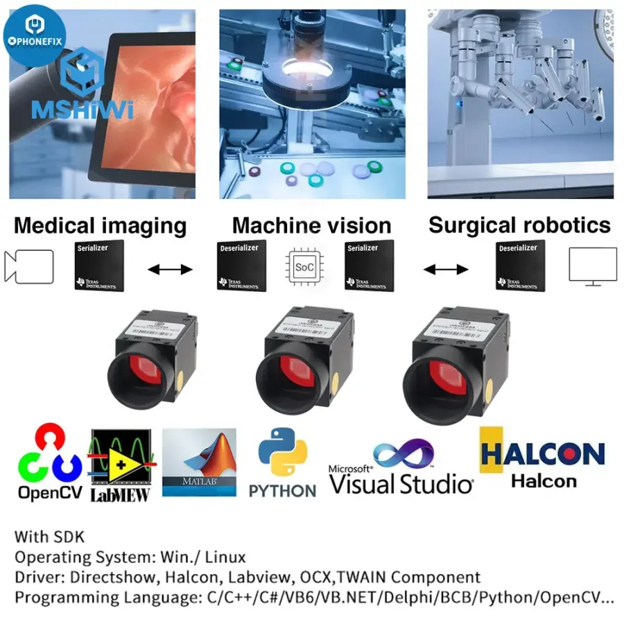 10GigE Vision Cameras Gigabit Ethernet Color Shutter Industrial Camera - Image 13