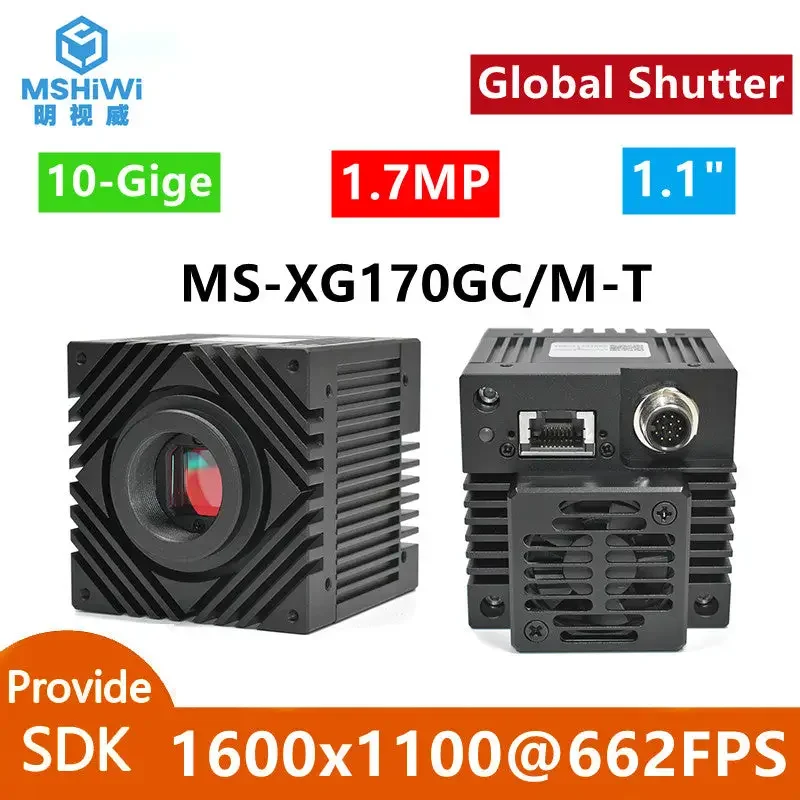 10GigE Vision Cameras Gigabit Ethernet Color Shutter Industrial Camera - Image 2