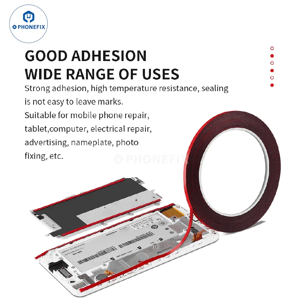 10M Heat Resistant Double Sided Tape For Phone LCD Screen Repair - Image 6