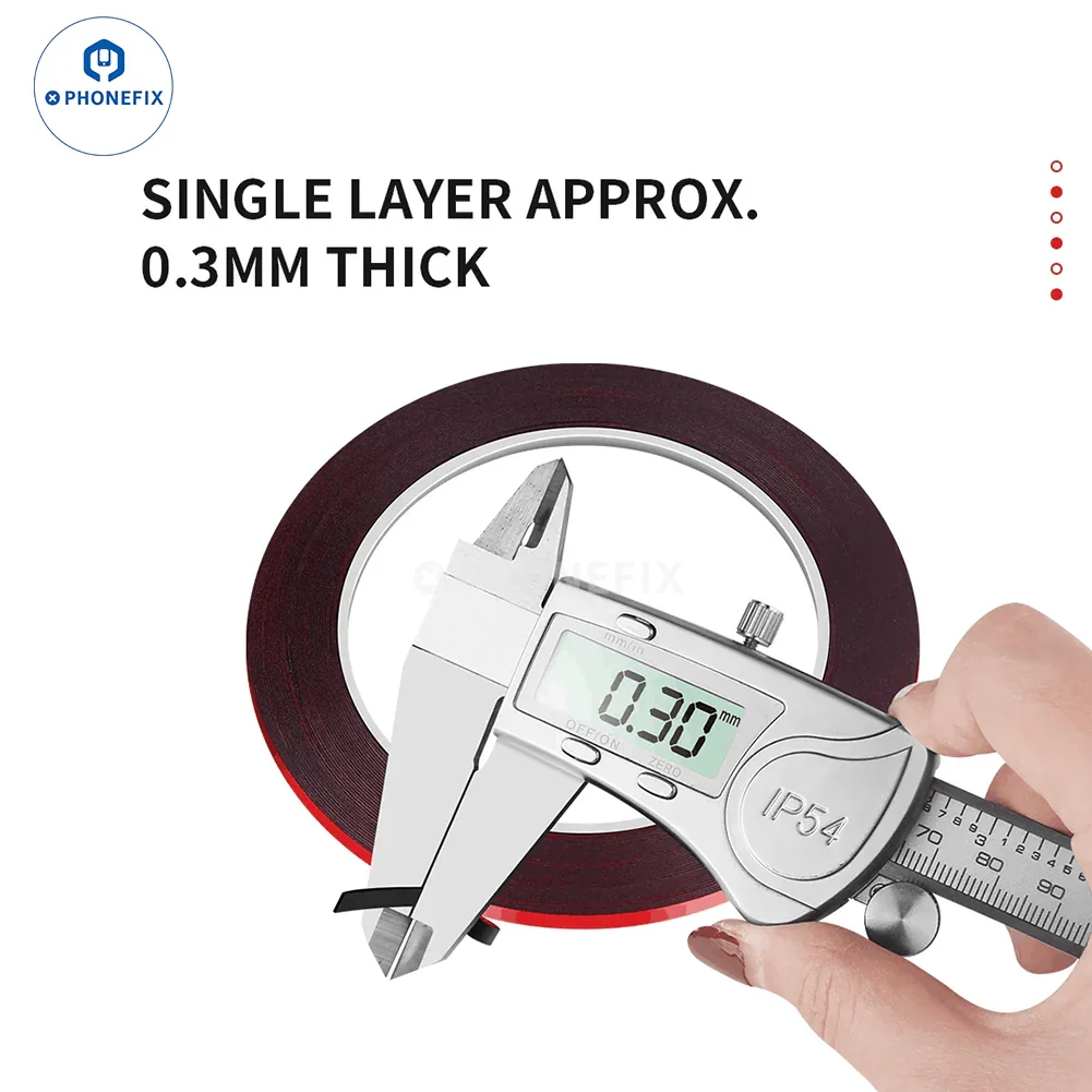 10M Heat Resistant Double Sided Tape For Phone LCD Screen Repair - Image 7