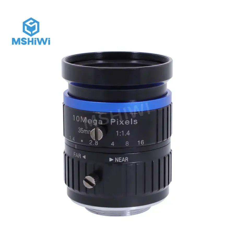 10MP C-mount 35mm Lens 1" F1.4 Manual Iris Industrial Camera Lens - Image 5