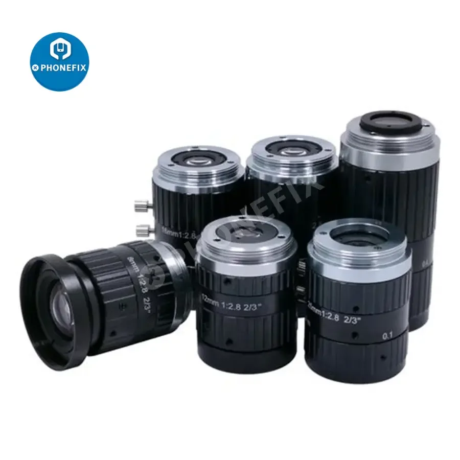 10MP CCTV LENS 8-50mm Fixed Focal FA Lens C-Mount Zoom Lens - Image 5