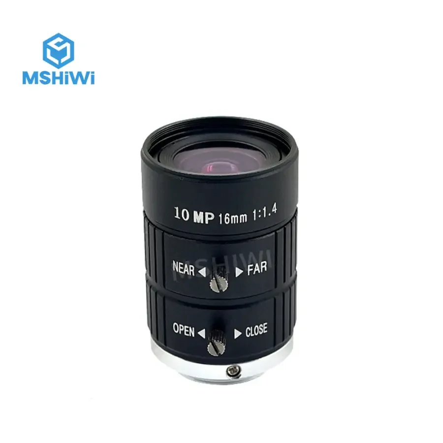 10MP F1.4 Manual Iris 1" Lens 16mm Fixed Focus Camera Lenses - Image 5