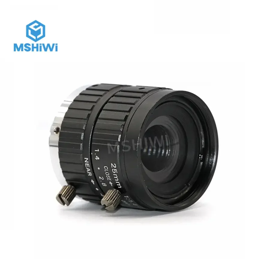 10MP F1.4 Manual IRIS 2/3" Format 25mm Prime Machine Vision Lens - Image 3