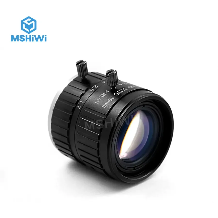 10MP F1.7 Manual Iris 1" 35mm Prime Lenses For Industry Inspection - Image 3