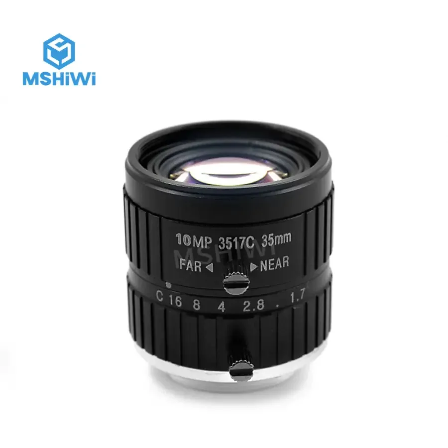 10MP F1.7 Manual Iris 1" 35mm Prime Lenses For Industry Inspection - Image 6