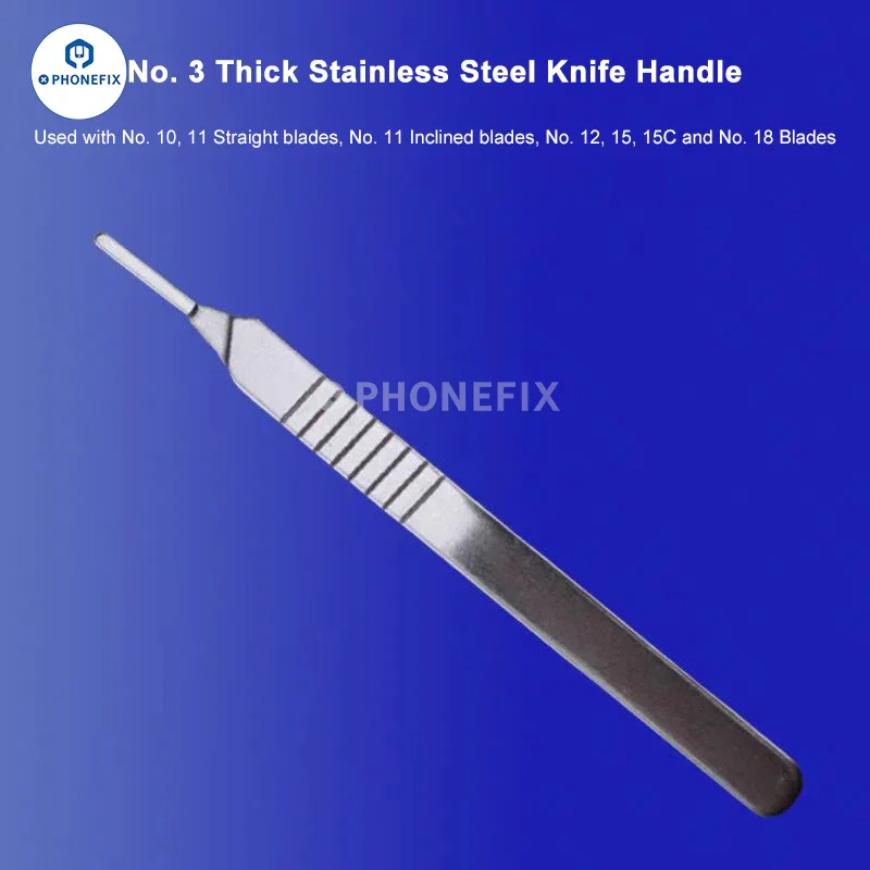 10pcs/Set Carbon Steel Sterile Scalpel Knife Blades - Image 4