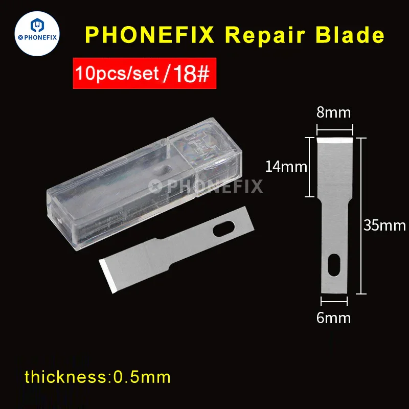 Stainless Steel Blades Knife Carving Tools PCB Repair Scraper - Image 12
