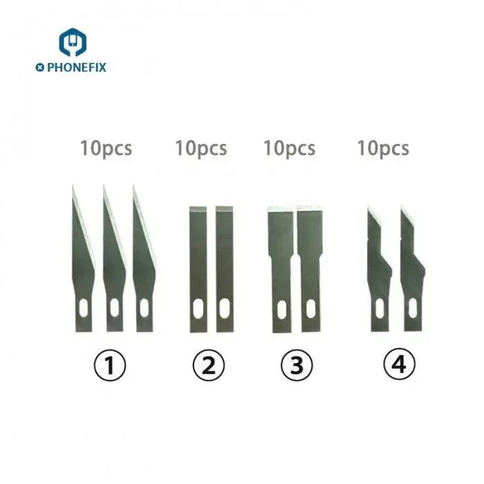 Stainless Steel Blades Knife Carving Tools PCB Repair Scraper - Image 19
