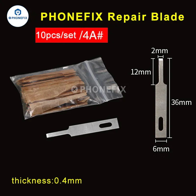 Stainless Steel Blades Knife Carving Tools PCB Repair Scraper - Image 4