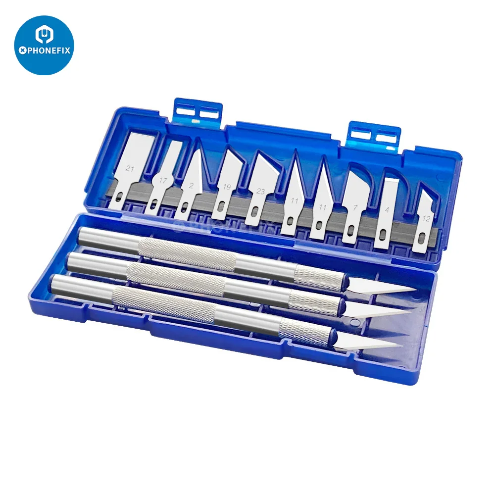 Stainless Steel Blades Knife Carving Tools PCB Repair Scraper - Image 8