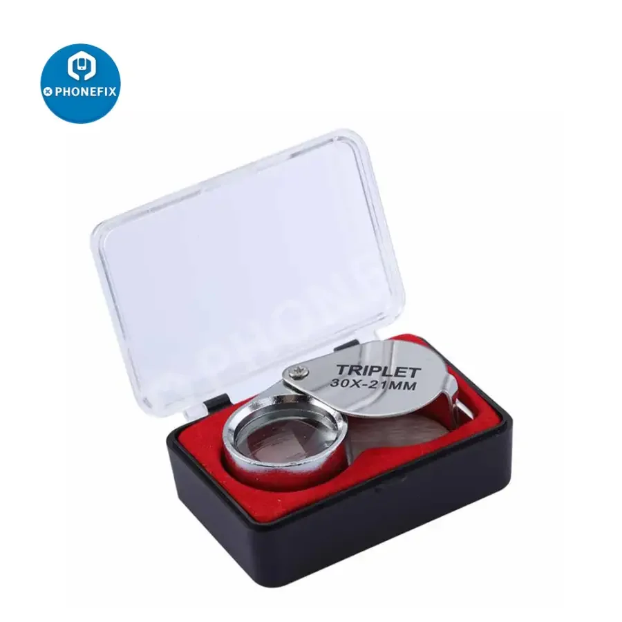 10X-30X Multi-function Metal Folding Jewllery Loupe Magnifying Glass - Image 2