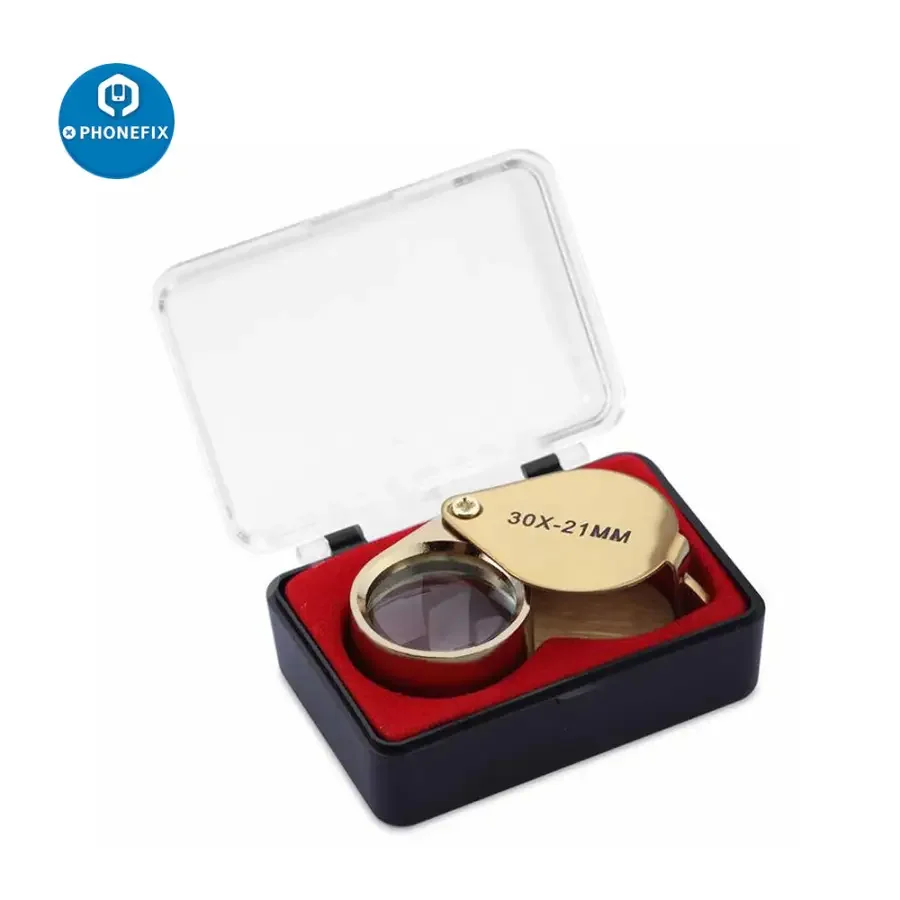 10X-30X Multi-function Metal Folding Jewllery Loupe Magnifying Glass - Image 3