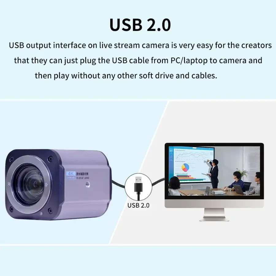 10X Auto Focus 1080P Camera Module Live Broadcast - Image 10
