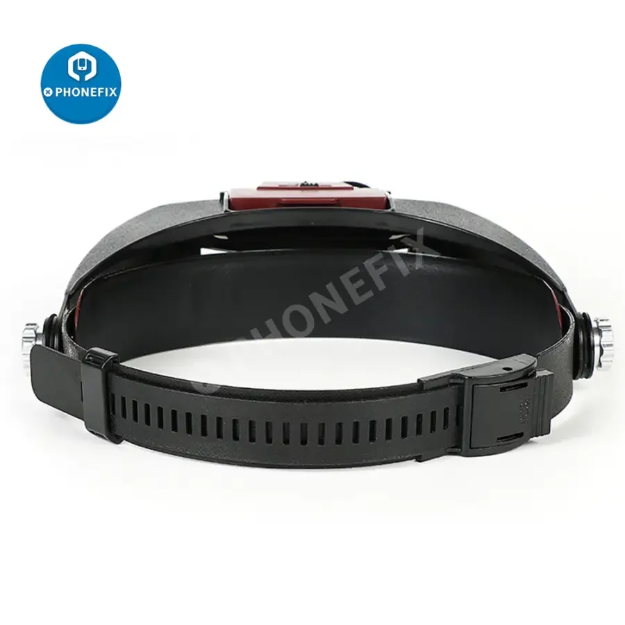 10X LED Light Loupe Helmet Style Magnifier Glass For Phone Repair - Image 7