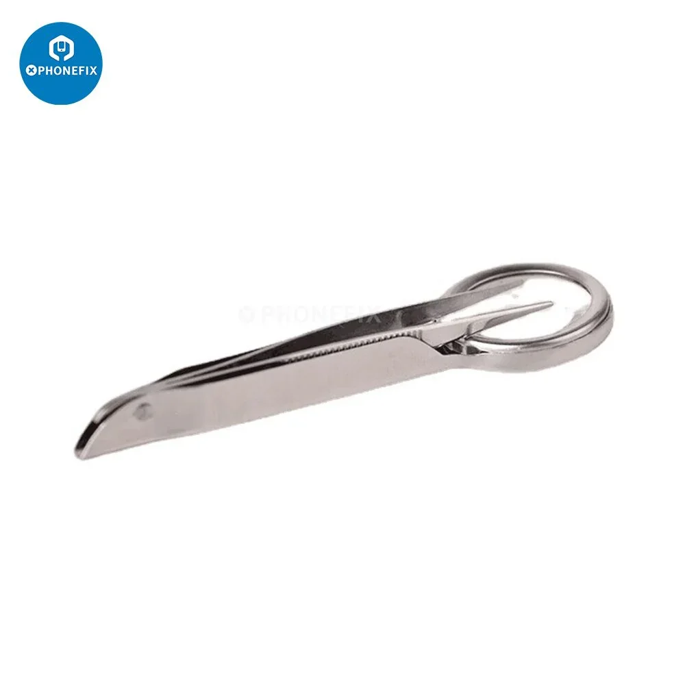 10X Magnifying Tweezers Portable Splinter Forceps With Magnifier - Image 2