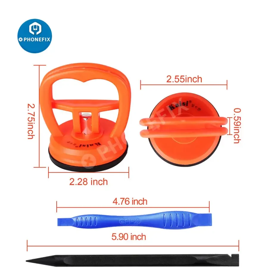 11 In 1 Suction Cup Kit LCD Screen Opening Tools For Phone Tablet Repair - Image 2