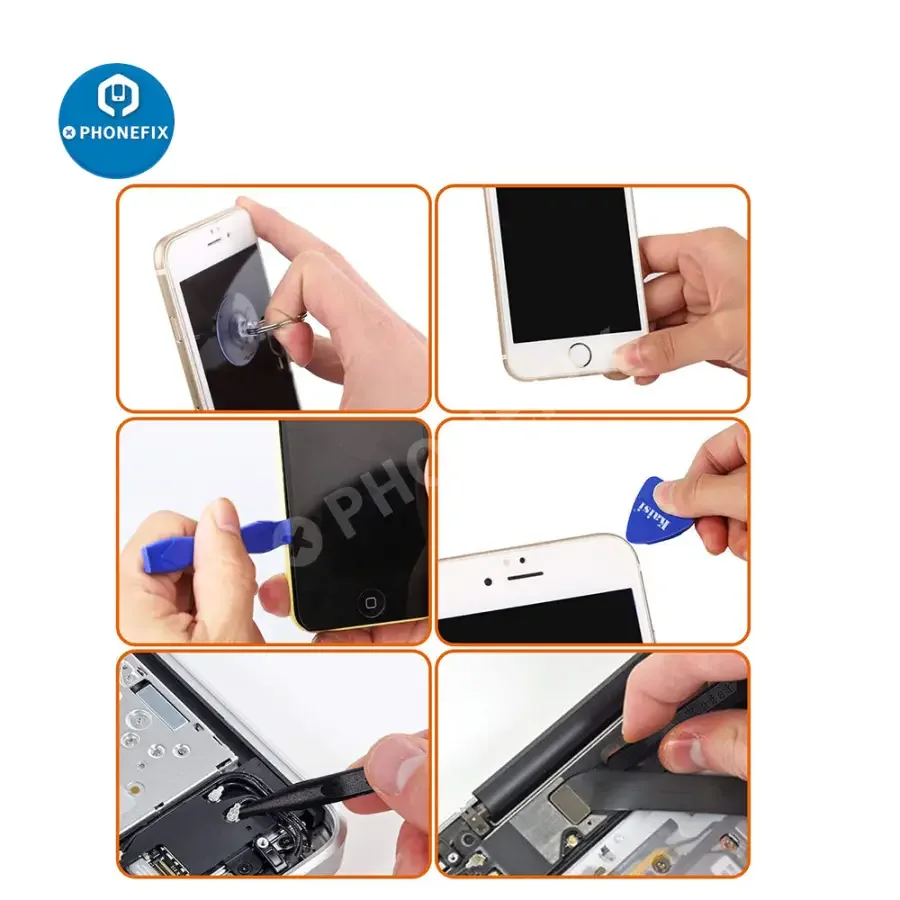 11 In 1 Suction Cup Kit LCD Screen Opening Tools For Phone Tablet Repair - Image 6